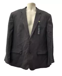 NEW Joseph & Feiss Blazer Men 48R Brown Glen Plaid 100% wool Suit Jacket NWT - Picture 1 of 12