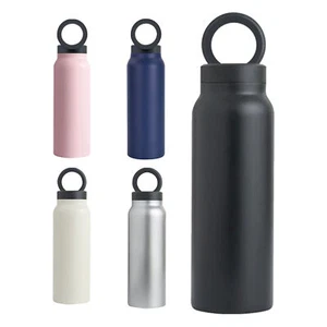 Water Bottle with Magnetic Phone Holder Magnetic Water Bottle Gym Bottle Car way - Picture 1 of 6