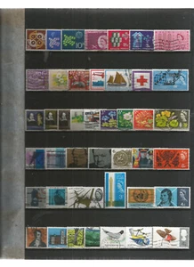 LOT DE TIMBRES GRANDE BRETAGNE - Picture 1 of 1