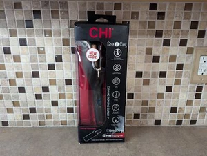 CHI SPIN N CURL CERAMIC ROTATING CURLER 1" ONYX MATTE BLACK CLEANER TOOL - Bild 1 von 5