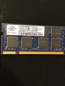 1GB DDR2 Nanya PC667 SO-DDR2 Laptop Memory Memory - Picture 1 of 1