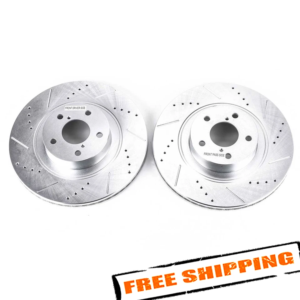 Rotores de freio Power Stop Evolution Performance para 12-14 Subaru WRX - Imagem 1 de 2