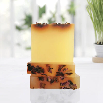 NEW DAWN ORGANIC SKIN AND HAIR CARE LTD BIO ROSE GERANIE SOAP BAR - Natürliche handgemachte vegane Seife