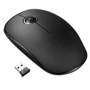 Ratones y teclado inalámbricos Bluetooth de 2,4 GHz para computadora portátil PC - Imagen 1 de 13