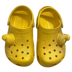 yellow crocs size 4