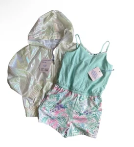 2 Piece More than Magic size Small 6/6X Jacket Romper Set Summer Outfit New - Picture 1 of 4
