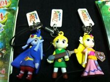 2004 Yujin The Legend of Zelda Phone Strap figure nintendo game gashapon Lot x 3