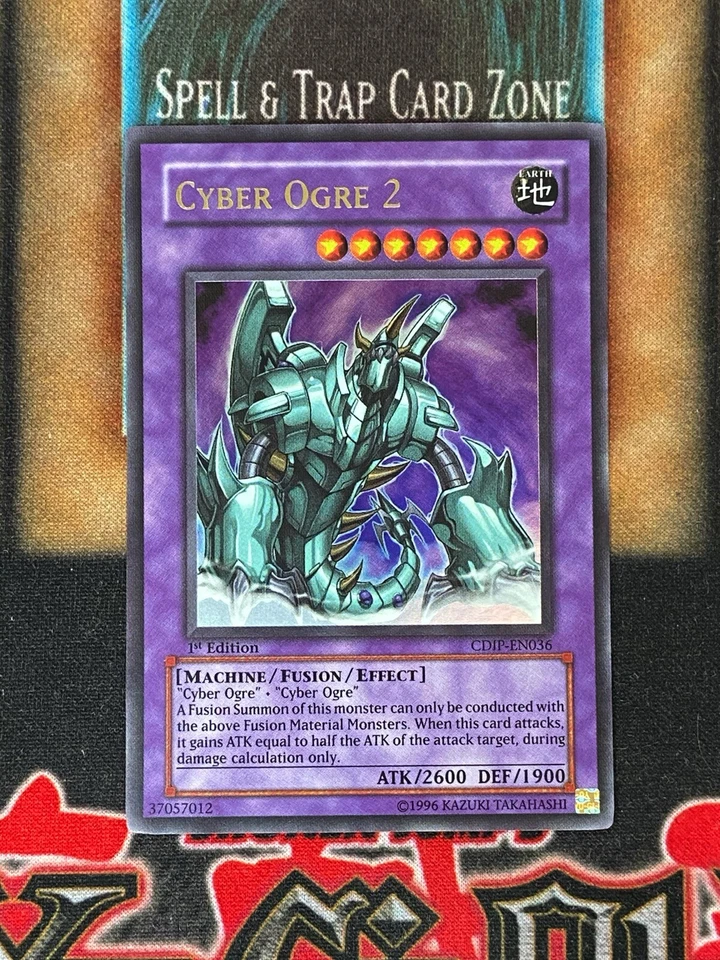Yugioh Cyber Ogre 2 CDIP-EN036 Ultra Rare 1st Ed NM - Image 1 of 1