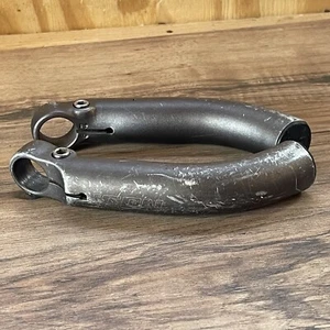 Icon Trek Gray Anodized Bar Ends Oversized Short Bend - Picture 1 of 5
