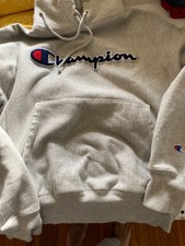 champion hoodie small Men’s Grey Heavy