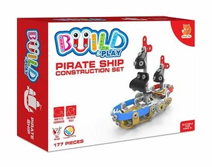 Pirate Ship Construction set Build and Play Childrens Toy Age 5+ - Picture 1 of 3