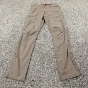 Wrangler Pants Mens 30X32 Brown ATG Hiking Outdoor Stretch Comfort Flex Waist - Picture 1 of 14