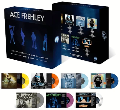 Ace Frehley The 21st Century Singles Collection Color Vinyl 7x7" limited Box Set - Image 1 of 4