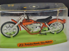 Vintage 1971 Zee Toys The Yamaha Hawk Motorcycle Ezee Rider In Display Case