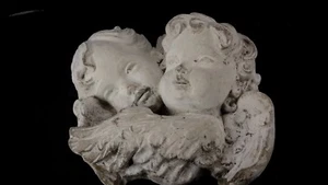 Antike Zementcharabs (mbl153) - Bild 1 von 6