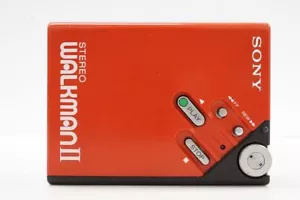Junk - SONY WM-2 Walkman Cassette Player Vintage Red From Japan - Picture 1 of 5