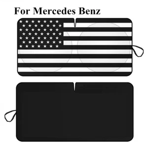 Parabrisas delantero bloque UV para Mercedes Benz bandera de Estados Unidos coche SUV - Imagen 1 de 12