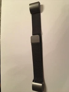 Magnetic Fastening Metal Watch Strap Graphite Grey New - Zdjęcie 1 z 5