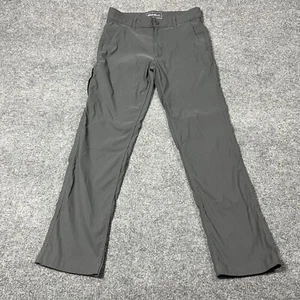 Eddie Bauer Pants Men 30x30 Gray Travex Cargo Utility Hiking Performance Stretch - Picture 1 of 12