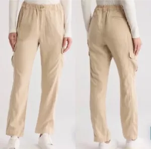 NWT New with tags Faherty Arlie Day Cargo Pants Size XS Safari Beige Khaki Tan - Picture 1 of 4