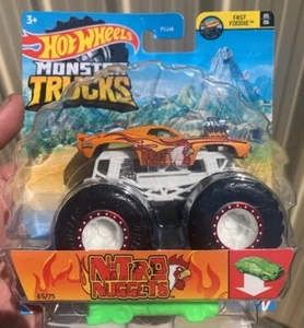 1/64 Hot Wheels Monster Trucks Nitro Nuggets Rodger Dodger - Picture 1 of 1