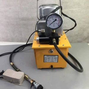 Elektrisch angetriebene Hydraulikpumpe Pedal einfachwirkendes Magnetventil 110 V 10000 psi - Bild 1 von 7