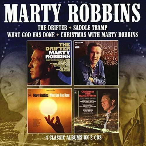 Marty Robbins - The Drifter / Saddle Tramp / What God Has Done / Christmas [CD] - Image 1 of 1