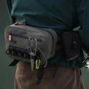 Fishing Tackle Waterproof Bag Outdoor Waist Fanny Pack Capacity Crossbody Bag - Picture 1 of 14