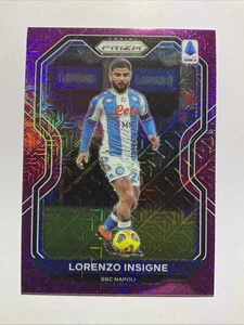2020-21 Panini Chronicles Prizm Serie A Purple Mojo Prizm Lorenzo Insigne (805) - Bild 1 von 2