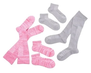 Tommie Copper S/4 UNISEX Compression Ankle and Over-the-Calf Socks LARGE - Picture 1 of 5