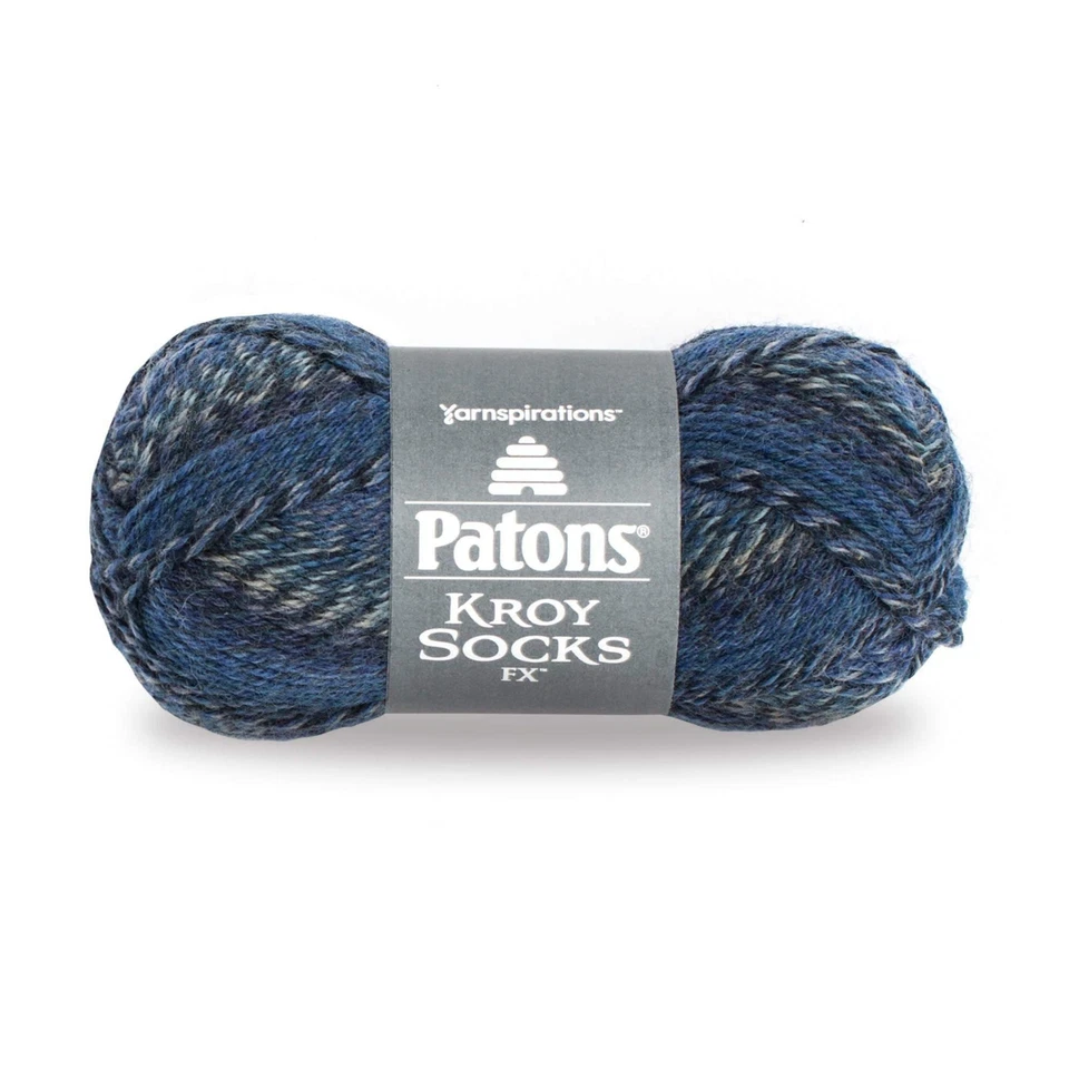 Patons Kroy Socks FX Yarn Cadet Colors 409275