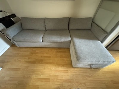 West Elm Harris Sectional w/foldout bed - Image 1 of 4