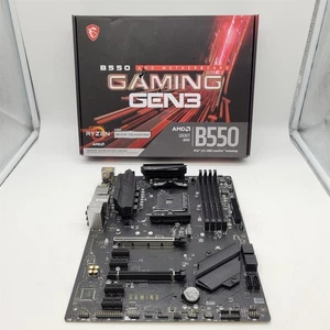 MSI B550 Gaming GEN3 Gaming Motherboard AMD AM4, DDR4, ATX, AMD Ryzen 5000/4000 - Picture 1 of 6