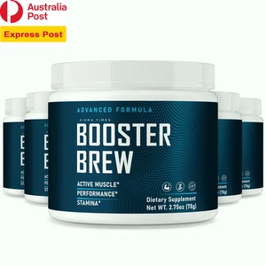 (5 Pack) Booster Brew for Men, Boosterbrew Male Energy & Performance Supplement - Picture 1 of 12