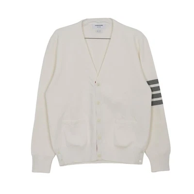 Cardigã Thom Browne Milano Stitch assimétrico tamanho 3 MKC171A 148997789 - Imagem 1 de 4