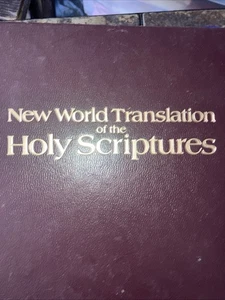 NEW WORLD TRANSLATION OF THE HOLY SCRIPTURES Volume 1-3 - Picture 1 of 2