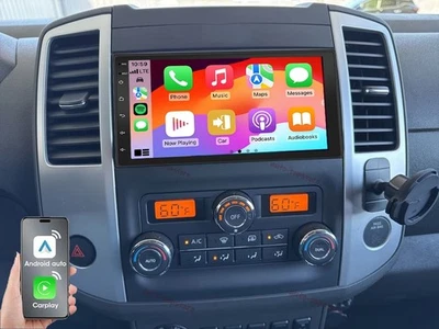For 2010-2021 Nissan Frontier Apple Carplay Stereo Radio Android 15 GPS Player - Image 1 of 4