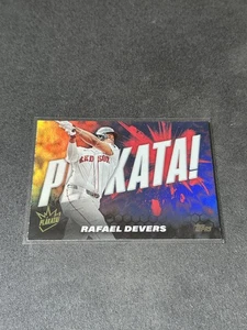 Rafael Devers 2025 Topps Plakata #PLAK-15 Case Hit - Picture 1 of 2