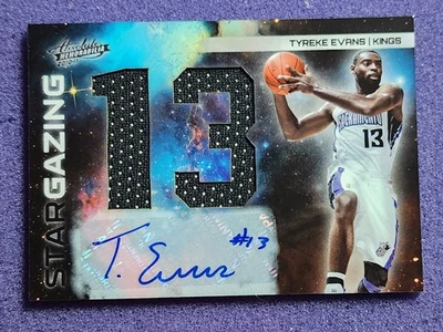 2010-11 Absolute Memorabilia Star Gazing Spectrum /5 Auto GW Tyreke Evans #30 - Image 1 of 4