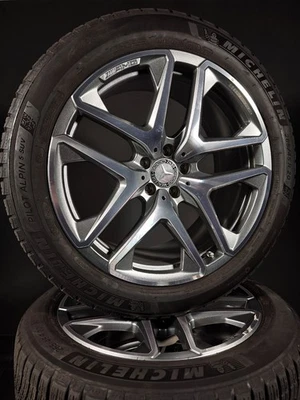 4 Winterreifen 265 45 295 40 R20 Mercedes GLC W253 20" AMG Alufelgen Winterräder - Bild 1 von 4