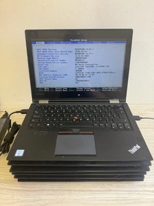 JOB LOT 6 x Lenovo ThinkPad Yoga 260 Laptops 6th Gen i5 4GB RAM & Chargers #L23 - Picture 1 of 20