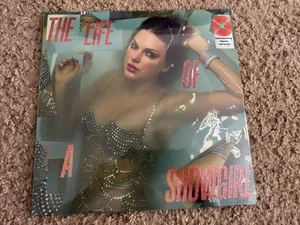 The Life of a Showgirl Sweat & Vanilla Perfume Orange Glitter Vinyl IN HAND - Picture 1 of 2