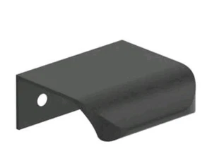 Amerock Modern Cabinet Edge Pull Matte Black 1-3/4" Center-to-Center - Picture 1 of 1
