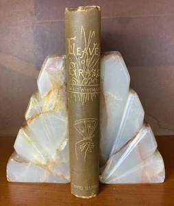 Walt Whitman LEAVES OF GRASS 1882 1st David McKay Edition RARE - Bild 1 von 5