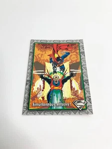 Simultaneous Attacks 1993 SkyBox The Return of Superman Karte # 48 - Bild 1 von 2