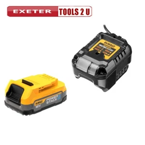 DeWalt DCBP034-XJ 18v XR Compact POWERSTACK Battery Pack + DCB1102 Charger - Picture 1 of 5