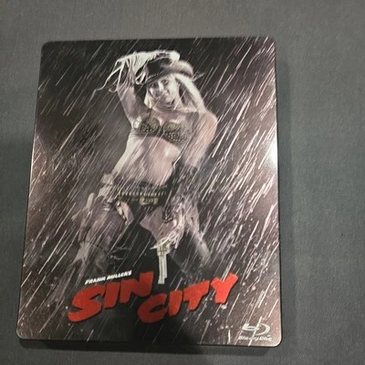 Sin City (Blu-ray, 2015, Steelbook) Mickey Rourke Bruce Willis Jessica Alba Foto 1 de 4