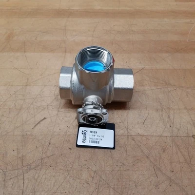 Belimo B329 Characterized Control Valve, 1-1/4", 3-Way, CV 10 - NEW - Image 1 of 4