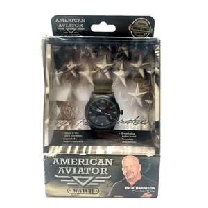 Reloj Hombre American Aviator Colección Limitada Edición Peón Estrellas - Imagen 1 de 6