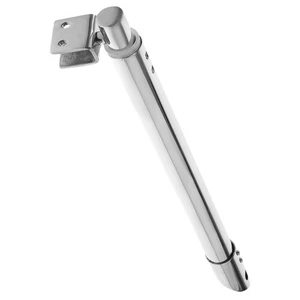 Barra de soporte de acero inoxidable para baño ducha herrajes para puerta panel fijo - Imagen 1 de 12